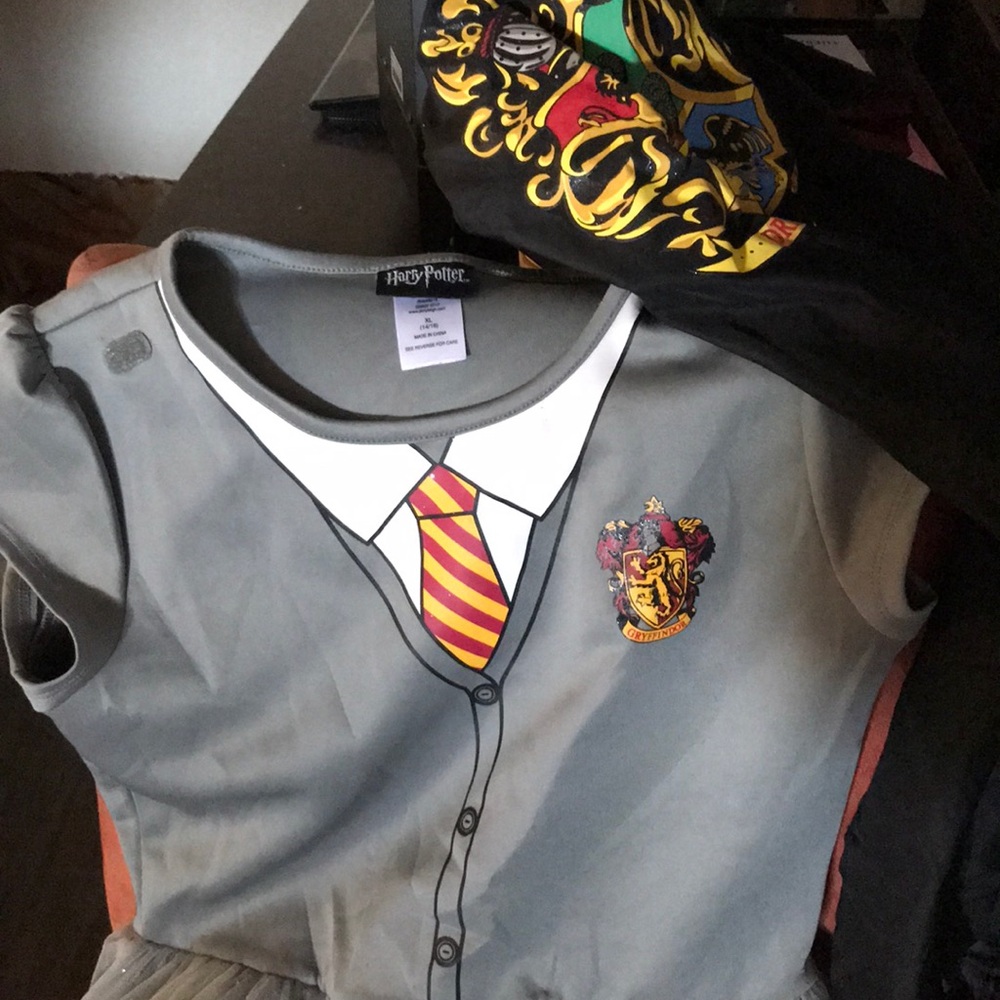Harry Potter dress with cape